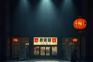 《第十二封回信》封面：桌面信件与台灯光圈